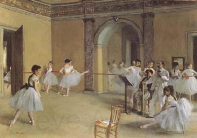 Edgar Degas Dance Class at the Opera (mk09)